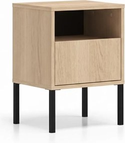 Szafka nocna Harmona 40 cm z szufladą - dąb lindberg