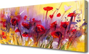 Obraz na płótnie Graficzna Interpretacja Flory