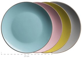 Mäser 16-częściowy zestaw jadalny Metallic RIM Pastel