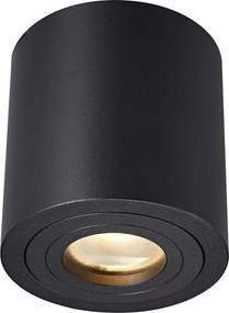 Zuma Line ACGU10-159-N - ściemnialna oprawa punktowa LED RGBW 1xGU10/6W/230V IP44 czarna+pilot