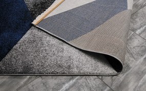 Dywan Diamond New 3D Geometria Granatowy 160 cm x 220 cm
