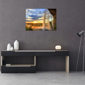 Obraz - Wodospad (70x50 cm)