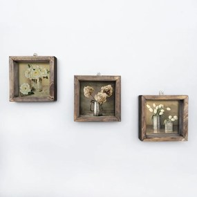 Obrazy zestaw 3 szt. 15x15 cm – Wallity