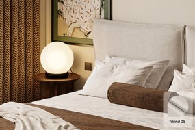 Łóżko Pillow 160x200, tkanina WIND 05, stelaż metalowy