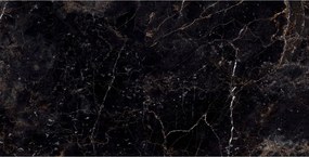 Mexen Champion Black gres szkliwiony rekt. G1, płytka podłogowo-ścienna 120 x 60 cm, wysoki połysk - TL202-120-060-00