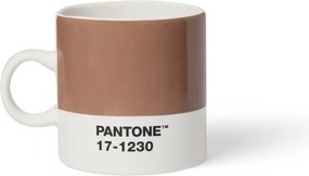 Jasnobrązowy ceramiczny kubek na espresso 120 ml Mocha Mousse 17-1230 – Pantone
