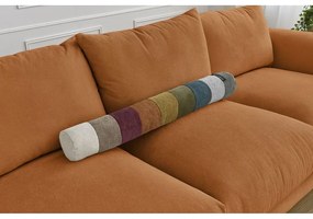 Pomarańczowa sofa 265 cm Ernest – Bobochic Paris