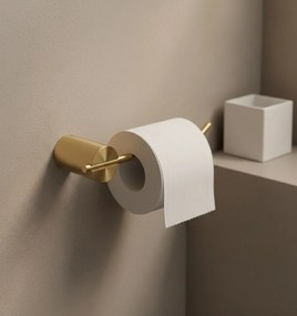 Uchwyt na papier toaletowy Tomi 5809 Złoty Szczotkowany