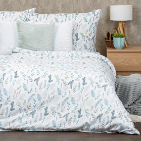 4Home Pościel flanelowa Pine, 160 x 200 cm, 70 x 80 cm, 160 x 200 cm, 70 x 80 cm
