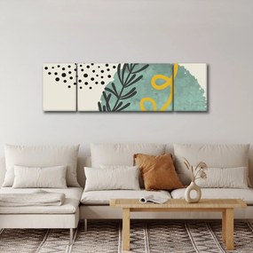 Obraz - Arkusze abstrakcyjne N⁰1 (170x50 cm)