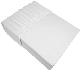 Prześcieradło z gumką Jersey Bielbaw 120x200 białe 160 g/m2 Premium GRENO