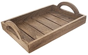 Drewniana taca do serwowania 20.5x30.5 cm Mango – Orion
