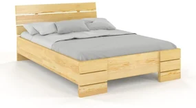 Łóżko SANDEMO HIGH BC sosnowe 160x200 SKANDICA