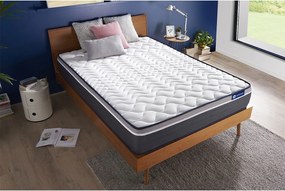 Materac Actiflex plus 160x190cm, Grubosc : 26 cm, sprezyny kieszeniowe i pianka z pamiecia ksztaltu, Bardzo wysoki, 7 stref komfortu