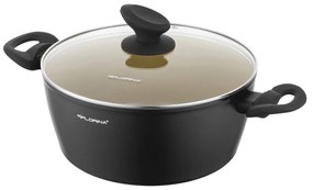 Florina Aluminiowy garnek z pokrywką AmVegan byMateusz Gessler, 24 cm, 3,6 l, śred. 24 cm