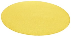 Żółty okrągły dywan ø 133 cm Fancy – Hanse Home