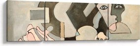 Obraz - Kubizm (170x50 cm)