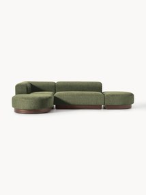 Narożna sofa modułowa Teddy-Bouclé Natalie