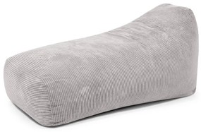Jasnoszary sztruksowy worek do siedzenia Snug Long 140 – SLOWDOWN