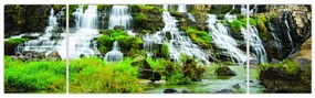 Obraz - wodospady (170x50 cm)