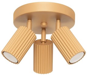 Lampa sufitowa w kolorze złota Gleam – Nice Lamps