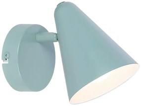 Niebieski metalowy kinkiet ścienny - 6X D216 A5-E71