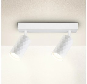 Brilagi - Oprawa punktowa SELE DIAMANT 2xGU10/30W/230V biała