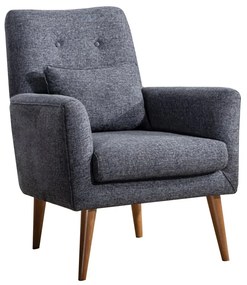 Fotel Zeni Berjer Dark Grey