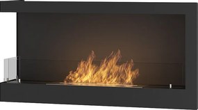 Kominek bioetanolowy Corner 900 Left SimpleFire do zabudowy ze szkłem