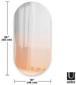 Lustro ścienne 46x92 cm Misto – Umbra
