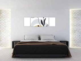 Obraz - Kwiaty w wazonie N⁰1 (170x50 cm)