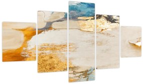 Obraz - Abstrakcja (125x70 cm)