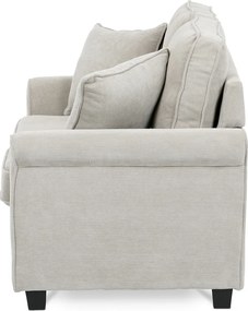 Sofa dwuosobowa ASB-4170 BGE2, sztruks, beżowy