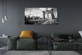 Zdjęcie na płótnie Most na Tle Wieżowców