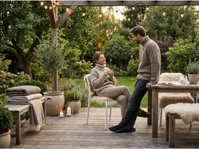 Plastowe krzesło TREGO, białe