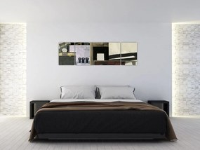 Obraz - Kubizm (170x50 cm)