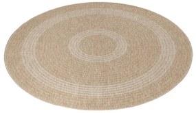 Dywan sznurkowy  Comilla beżowy 200 cm x 200 cm koło