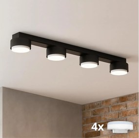 Brilagi - Oprawa punktowa LED MONO 4xGX53/13W/230V czarna