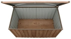 Skrzynia ogrodowa Duramax brązowa, 134 x 74 cm