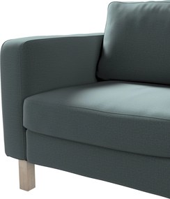 Pokrowiec na fotel Karlstad kolor zielony tkanina welwetowa