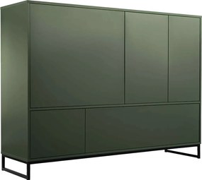 Komoda AZIR 160 cm do Salonu Sypialni Zielony