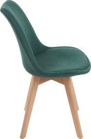 Zestaw 4 Krzese Synk Tkanina