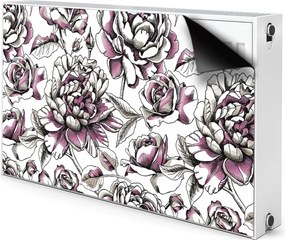 Mata dekoracyjna grzejnikowa Róże