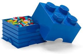 Niebieski pojemnik kwadratowy LEGO®