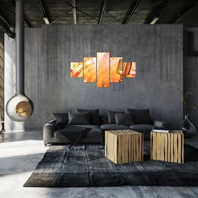 Obraz - Mikrofon retro (125x70 cm)
