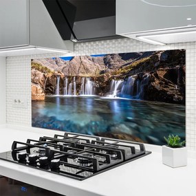 Panel Szklany do Kuchni Potężna Kaskada Wodna