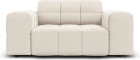 Fotel Chicago Jasny Beż Welur 124/102/70 Cosmopolitan Design