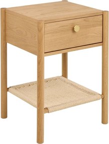 Szafka nocna w dekorze dębu w jasnym naturalnym kolorze Monfort – Actona