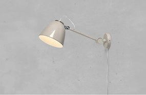 Szarobeżowy kinkiet do kontaktu Tilt – Markslöjd