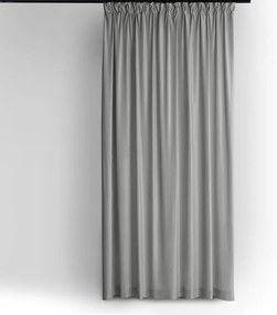 Szara aksamitna zasłona częściowo zaciemniająca (dimout) 200x270 cm Velto – Filumi